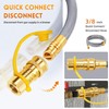 GasSaf 8FT 3/8" ID Natural Gas Hose, Natural Gas Grill
