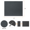 sourcing map 50pcs Sandpaper 800 Grit 9 x 11 Inch