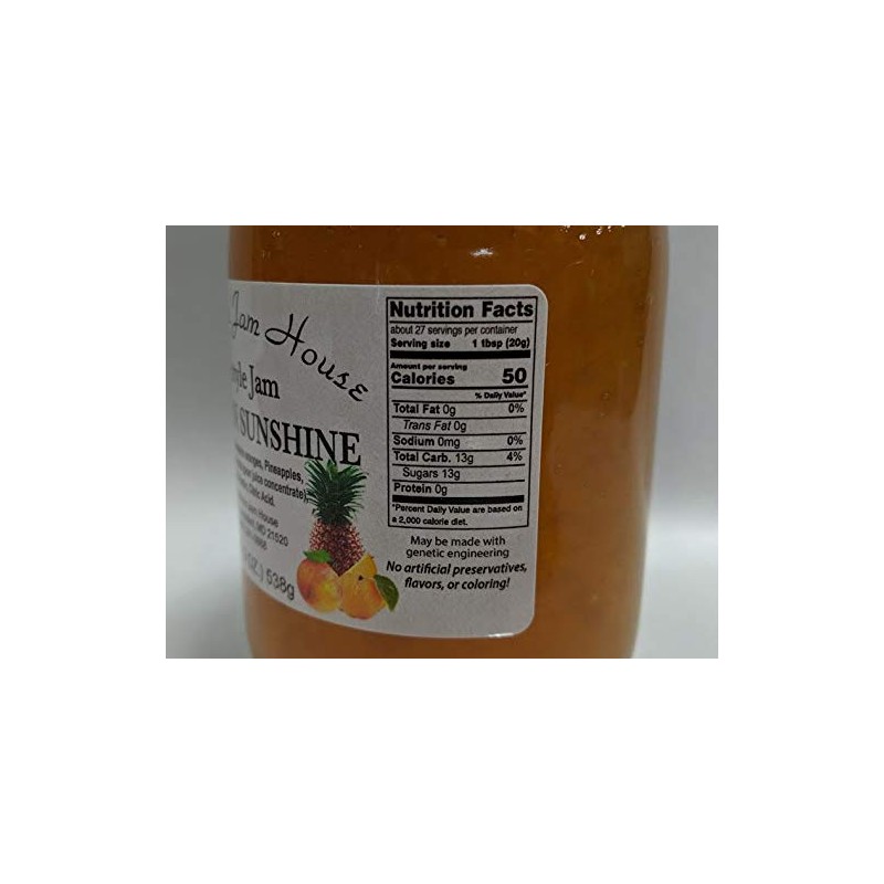 Southern Sunshine Jam - One Pint - Grandma's Jam House
