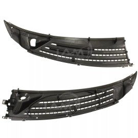I AM AUTO PARTS Cowl Panel Grille Set Wiper Cover for 2004 2005 2006 2007 2008 Ford F150