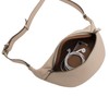 Solo Pelle Genuine Leather Belt Bag, Pink (nude pink)