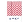Ross Pack of 3 Cotton Tea Towels Red 45 x
