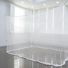 Premium Korean Large Square Mosquito Net (5-6 Person) for Living Room & Bed Mosquito Net