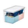 Rosanna Pansino x iDesign Recycled Plastic Kitchen Storage Bins, Includes