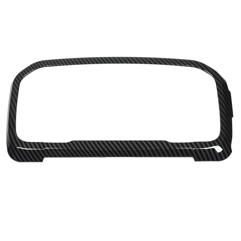 Dashboard Panel Decorative Trim Carbon Fiber Look Easy Clean Replacement