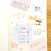 Beverly Sticky Notes, Marumi No Ochiku Grid, L Size FS-111