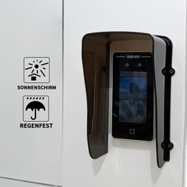 Intercom Door Bell Cover for PC Suitable for Doorbell Code Lock for Front Door/Front Door/Outside Socket Waterproof Rain Cover Plastic