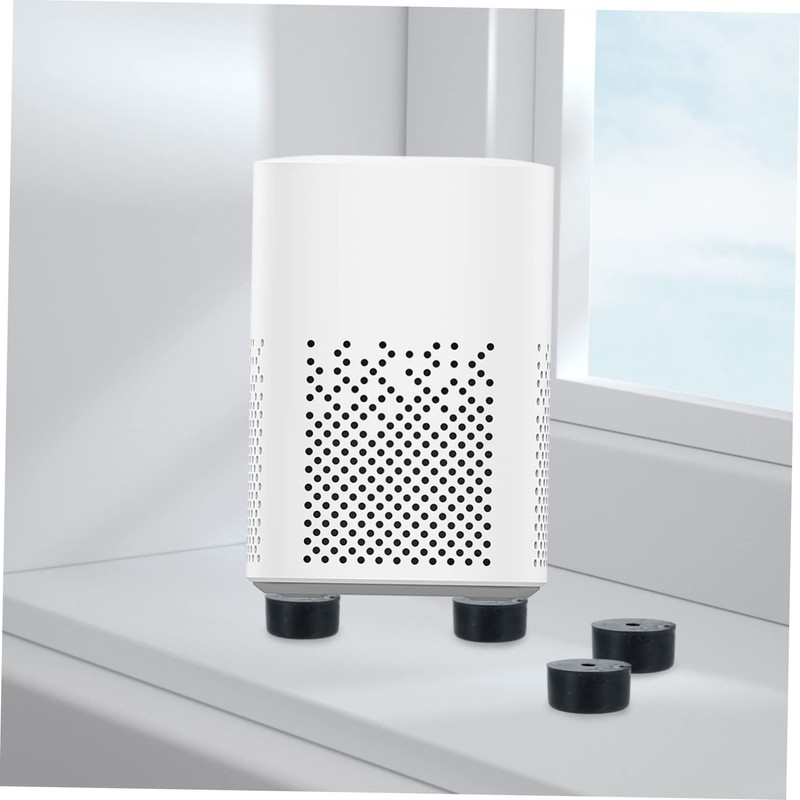 SHINEOFI 8Pcs Speaker Spike Mat Rubber Amplifier Feet for Isolation