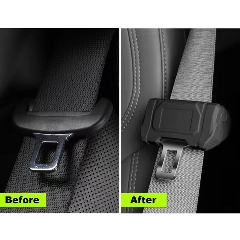 WENDISH Car Universal Seat Belt Clips Cover,Seat Belt Buckle Protector