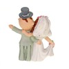 Hobbyfun Hochzeitspaar als Tortendeko winken 90 mm Brauthochzeitsdeko Brautpaar
