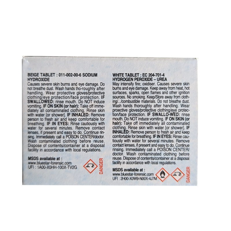 Bluestar Luminol Training Pack (8 Pack)