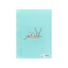 Sunstar Stationery S2174154 Moomin Clear File, 5 Pockets, Summer, 2025