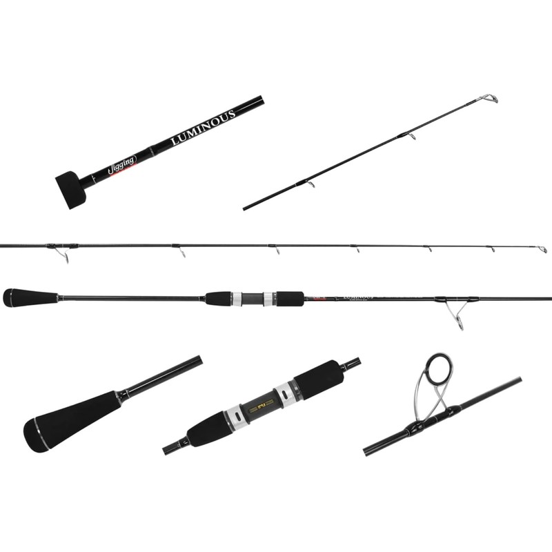 Jigging World JW-LUP651S-ML Luminous Slow Spinning Rods