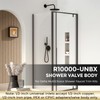 R10000-UNBX MultiChoice Universal Tub and Shower Valve Body Fit for