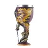 OTARTUDE Medieval Flame and Dragon Goblet Stainless Steel 210ml (Flame