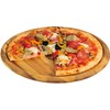 KESPER 28462 Pizzateller 32 cm aus FSC-zertifiziertem Akazienholz/Holzteller/Pizzaunterlage/Pizza-Holzteller/Holzgeschirr