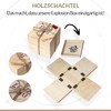 WoodExplosionBox Wooden Box Explosion Box Surprise Box - DIY Birthday