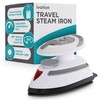 Ivation Travel Steam Iron | Mini Dual Voltage Dry Iron