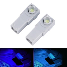 GIMUYA Toyota Yaris Cross Footlamp, LED, Inner Lamp, MXPJ1#/MXPB1#, R2.9~, Dedicated LED Room Lamp, Interior Custom Parts, Set of 2, Ice Blue