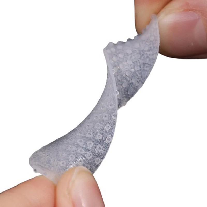 DraCra 12 Pack Purse Strap Non-Slip Pad Sticker Anti-Falling Clear