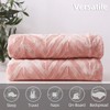 Whale Flotilla Cuddly Blanket with Chevron Pattern, 150 x 200