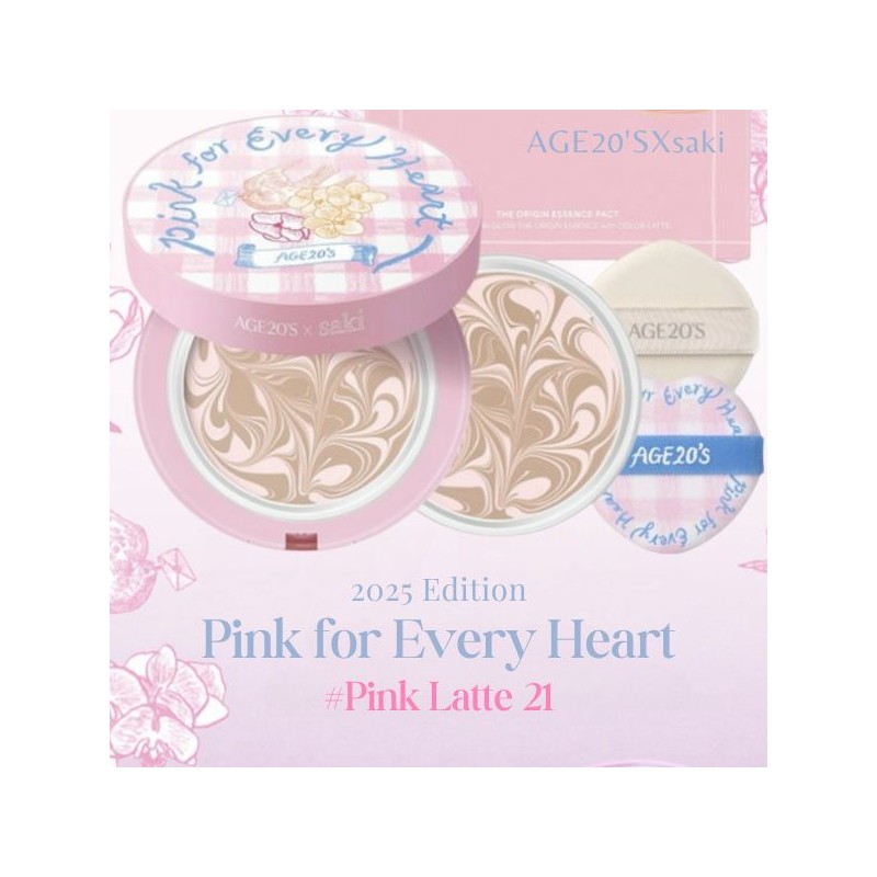 AGE20'S The Origin Essence Pact 12.5g*2ea [Pink For Every Heart