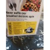 Bella Non-Stick Rotating Belgian Waffle Maker 17174 Stainless Steel NIB