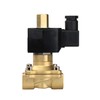 1/2" Brass 12V DC Electric Solenoid Valve Normally Open Air