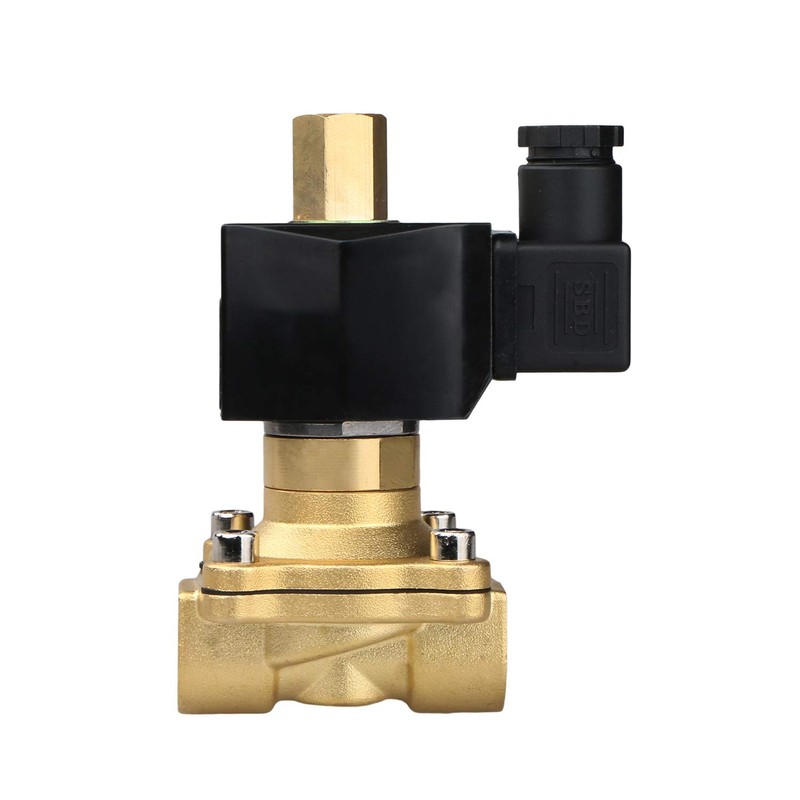 1/2" Brass 12V DC Electric Solenoid Valve Normally Open Air