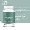 HEAL CO. Super Mushroom Complex 41 500 mg Energía, Enfoque