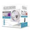 BLACK+DECKER Mini Box Fan – Tabletop Quiet 9 Inch Desk