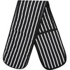 Double Oven Gloves Butcher Quilted Stripe Heat Resistant Oven Mitts