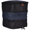Kawasumi Seisakusho KW-556NV Rear Basket Cover, 2 Tiers, Denim Pattern