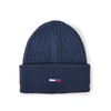 Tommy Jeans Women's Tjw Flag Beanie Knitted Hat, Twilight Navy,