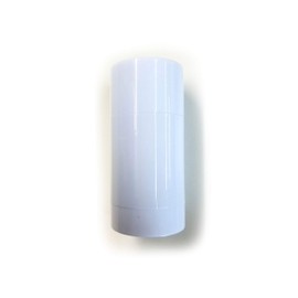 Empty Deodorant Containers - Twist-up, Reusable, Recyclable, DIY Empty Deodorant Tubes, Bottom-fill 2.0 Oz (4-Pack, White)