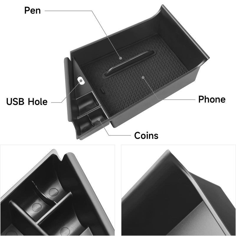YOJOJOCO Center Console Organizer Compatible with Hyundai Elantra 2025 2024