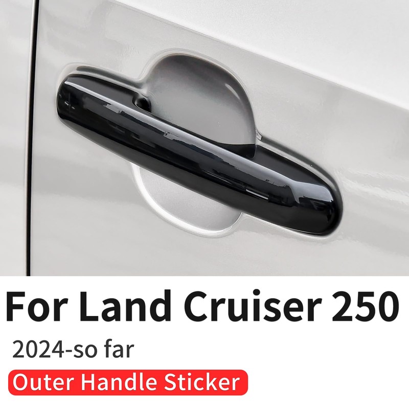 4-Piece Car Exterior Handle Decoration Suitable for 2024 2025 -Present