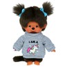 Monchhichi Girl w/Unicorn Sweater Plush Toy