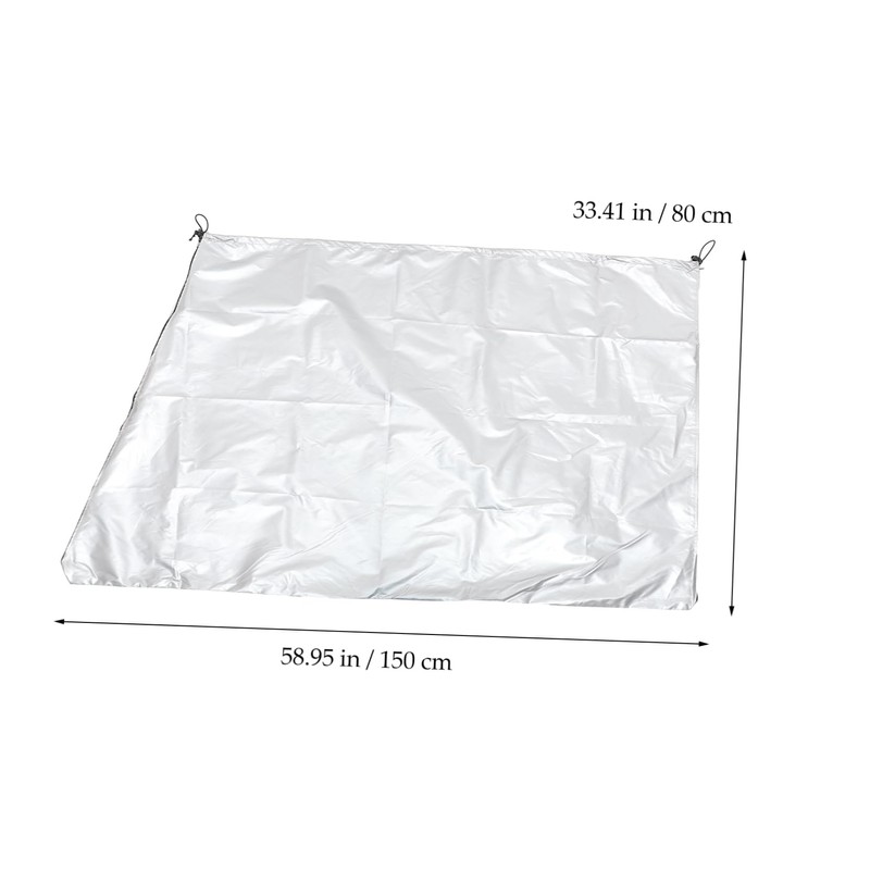 SHOWERORO Telescope Cover with Fixing Strap Oxford Protection for Outdoor