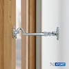 XFORT® 150mm Chrome Cabin Hook, Gate Latch, Door Latch, Door