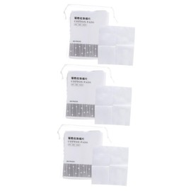 TOVINANNA 3pcs Hydropathic Compress Stretchable Face Makeup Pads Non-woven Fabric for Women Toner Gel Lotion Application Disposable Facial Cleansing Tips