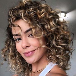 Ocean Wave Crochet Hair 9 Inch Medium Blonde Curly Braiding Ocean Wave Hair 7 Packs Deep Wave Short Wavy Crochet Braids for Women (9Inch (Pack of 7), T27)