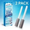IMPRESA Toilet Pumice Stone with Handle 2-Pack - White -