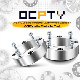 OCPTY 2PCS 4x156 to 4x156 Wheel Spacers 2" Wheel Adapters 12x1.5 Studs 131mm Center fit for 2015-2016 for Polaris for RZR 900 EPS Trail / 2016 for Polaris for RZR 900 EPS Trail Fox Edition LE