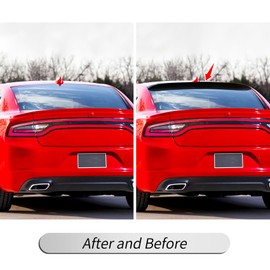 BDBO Roof Spoiler Wing Rear Window Spoiler Compatible with Dodge Charger 2015+ 380R,Glossy Black