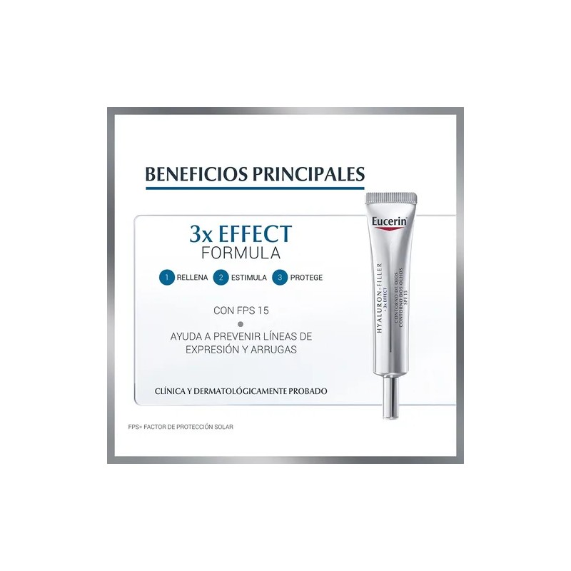 Crema Contorno De Ojos Eucerin Hyaluron-filler 15ml
