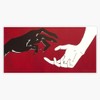 Magnet Good vs Evil Magnetic Vinyl Bumper Sticker 5"