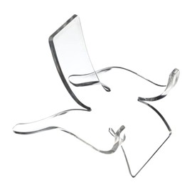 Fenteer Rock Display Stand Rock Holder Display Rack Showcase Easel Base Ornament Acrylic Display Easel for Tables Birthdays Mineral