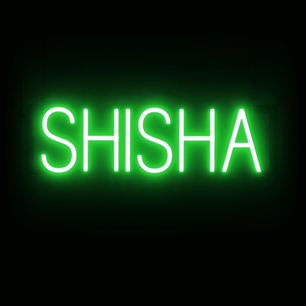 SpellBrite SHISHA Sign for Smoke Shops | Smoke Shop-Related Signs