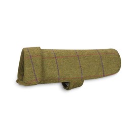 WALKER AND HAWKES - Derby Tweed Alfie Dog Coat - Sage Check - Medium
